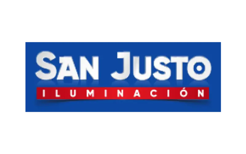 Logo de San Justo Iluminación en la web de Guarpoic